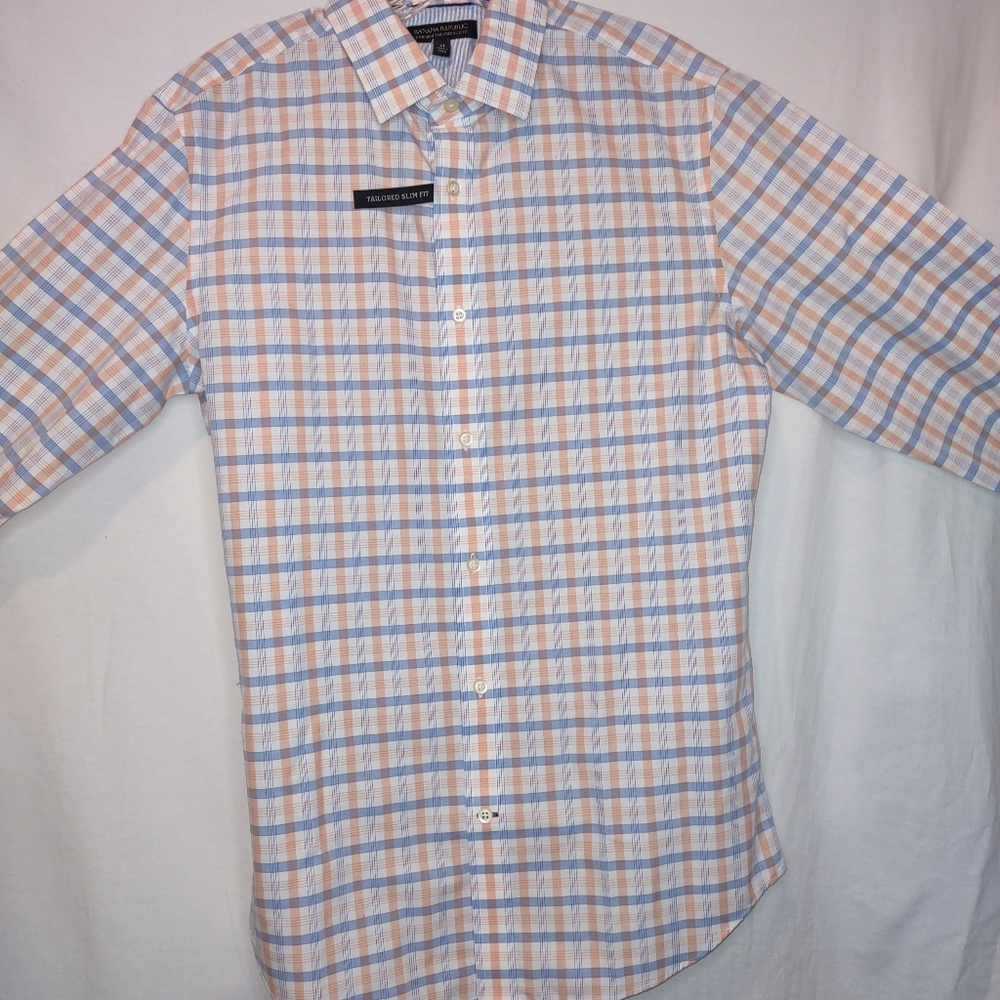 Banana Republic Plaid Button Down Shirt